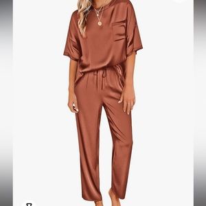 Ekouear satin pajamas xl